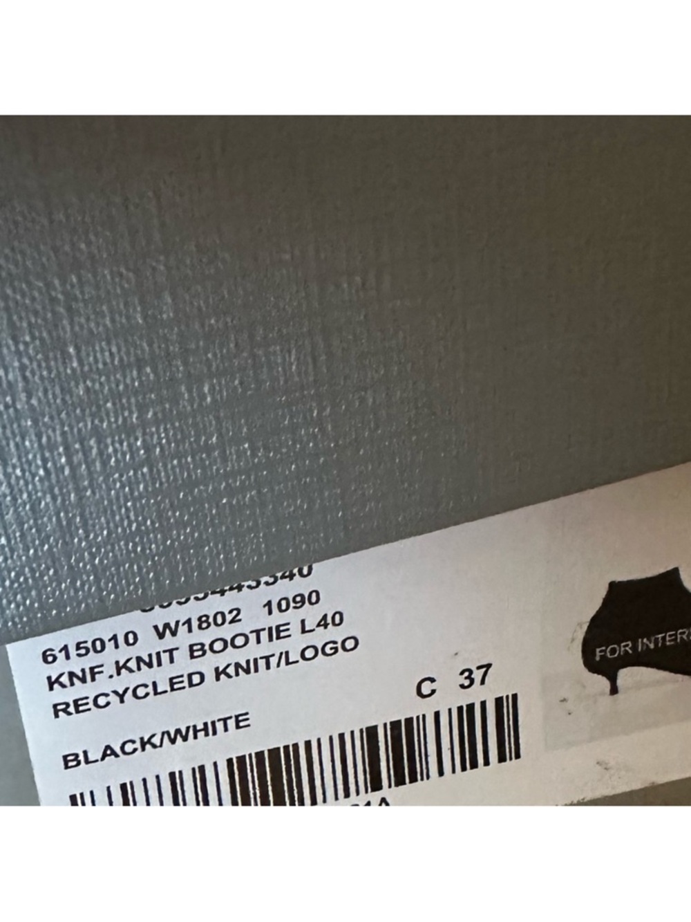 Balenciaga Knife knit Logo boots RETAIL 1,195 - Picture 11 of 11